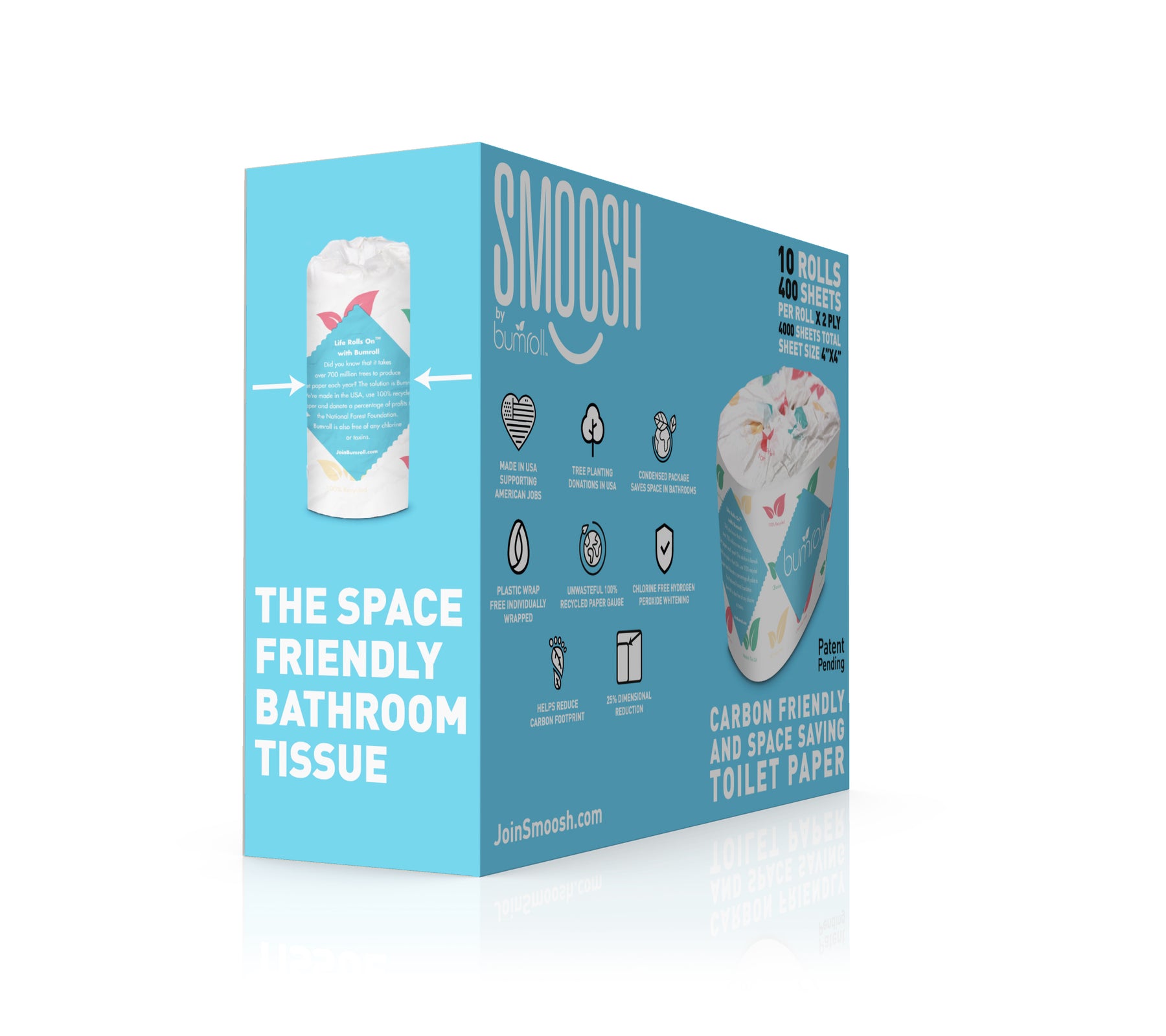 Bumroll is Earth Friendly Premium Toilet Paper – Join Bumroll